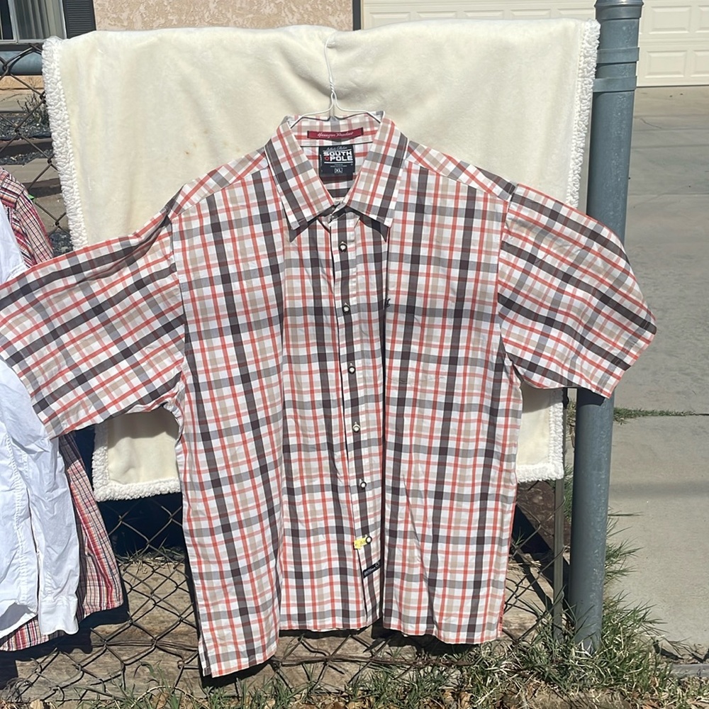 South Pole Button Up Men’s XL Shirt